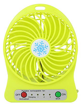 Lidylinashop Desk Fan Silent Small Desk Fans Large Desk Fan Table Top Fan Fan Desk Powerful Desk Fan Desk Fans Fan Table Desk Fan With Usb Fans Desk yellow
