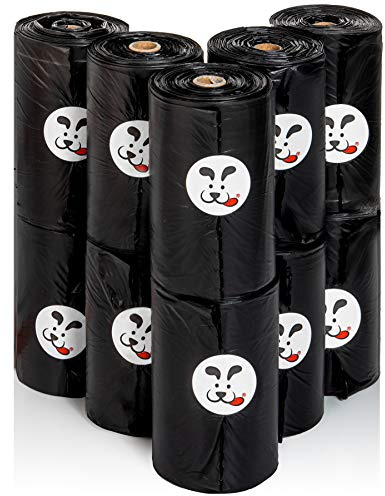 DogBuddy Dog Waste Bags, Dog Poop Bags, Jumbo Size, Extra Large, Extra Thick and Extra Strong, 150 Bags, Refill Bags For Large Pooper Scooper