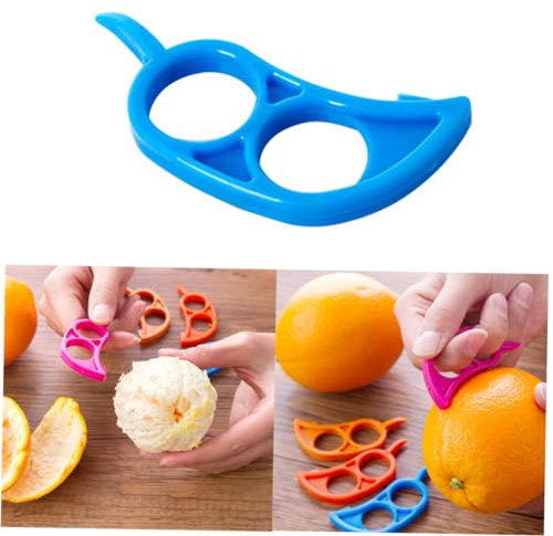 VINTORKY Pelador De Naranjas Herramienta Práctica Para Quitar La De Frutas Utensilios De Cocina Color Aleatorio Dispositivo Para Pelar Naranjas Removedor De De Frutas