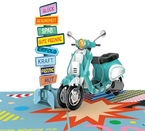 papercrush® Pop-Up Karte Jugendweihe - 3D Glückwunschkarte für Jugendliche (Jungen und Mädchen), Geschenkkarte mit Geldfach für Geldgeschenk für Glückwünsche zur Jugendweihe von Tochter und Sohn