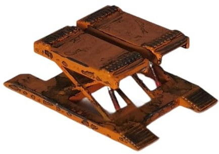 HuadaXtai Modelo de Elevador a Escala 1:64, Elevador de Garaje para Coches a Escala 1/64, Pintado a Mano, Diseño Compacto.