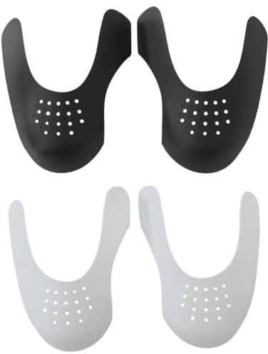 LoogCape Protección contra torceduras para zapatos, 2 pares EU 35-40, plástico con ventilación, diseño antideslizante, corte perfecto, duradero, fácil de limpiar para zapatos, calzador, soporte para