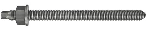 fischer 50264 ankarstång RG M10 x 130 A4-10 stycken typnummer, grå