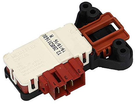 LUTH Premium Profi Parts Enclavamiento de Puertas Metalflex ZV446 T3 para Lavadora Beko Fagor 2805310800 2805311600