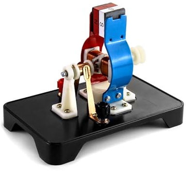 QWORK® Modello kit motore elettrico, 3 V - 6 V, modello motore, utilizzato per l'insegnamento e l'apprendimento