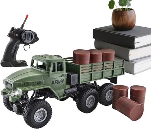 Dayysiuy Voitures Radiocommandées pour Adultes - Camion Télécommandé Extérieur,Véhicules avec De La Musique - pour Garçons Adultes Anniversaire Noël Course Route Dérive