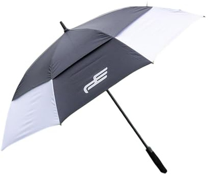 wisoolkic Paraguas de Golf Grande de 53 Pulgadas, Resistente y cómodo, con Marco Resistente y Mecanismo Apertura automática, para Hombres y Mujeres, con ventilación.