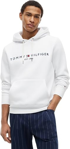 Tommy Hilfiger Sweat à Capuche Homme Tommy Logo avec Capuche