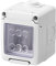 GEWISS - GW27042DY Contenitore per Apparecchi System, Stagno, 2 Posti, Grigio Ral 7035, IP55