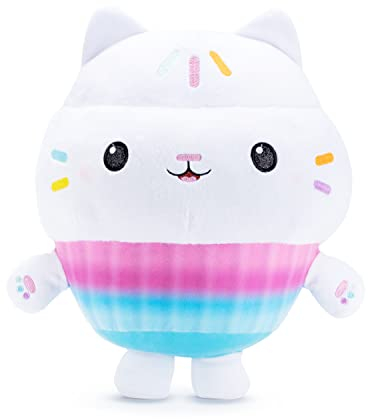 Schmidt Spiele 42790 Gabbys Dollhouse Cakey Cat, Plüschfigur 25 cm [Exklusiv bei Amazon]