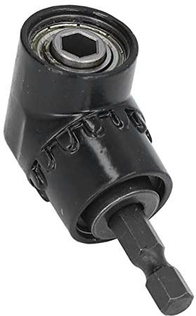 Right Angle Drill Adapter,Hex Shank Screwdriver Angled Bit Holder, Power Right Angle Drills Righ Drill Screwdriver Adapter Angled Bit Holder Attachment 1/4in Hex Shank Accessory