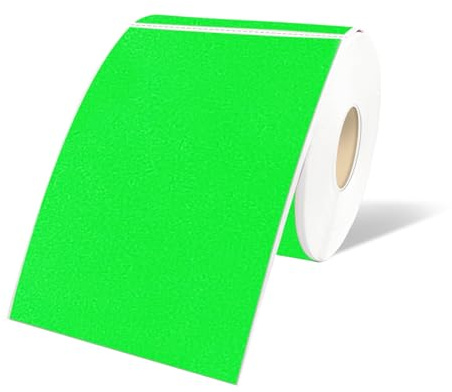 STARLIBOO Etiquetas rectangulares de codificación de colores de 3 x 5 pulgadas, etiquetas cuadradas extraíbles para inventario, etiqueta cuadrada permanente para caja de mudanza de almacén (250