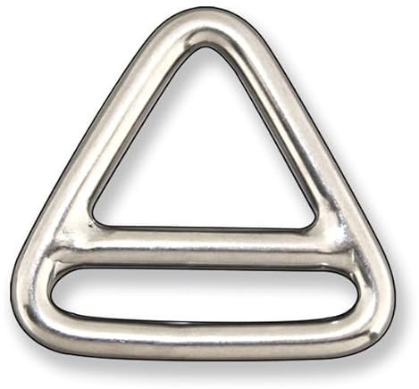 Triangel mit Steg Ø 6 mm A4 Edelstahl (6 x 50 mm)