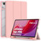 XLTTONG Custodia per Lenovo Tab M11 2024 11 Pollici, Cover con Portapenna per Lenovo Tab M11 Case Auto Sonno/Veglia,Rosa