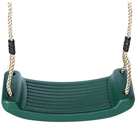 Siège Assise balançoire portique Plastique Vert foncé