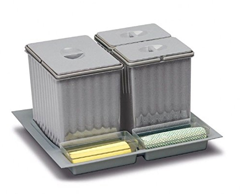 RP Pattumiera per Raccolta differenziata cestone 908 cm 60-3 secchi H cm 25
