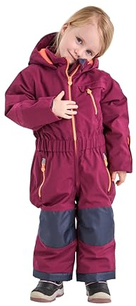 Killtec Gauror Jr Combinaison de ski pour garçon avec capuche Orchidée 92 EU