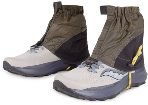Sanmum Paar Leichte Gamaschen Trail Low Gaiters Wasserdicht Knöchelgamaschen Atmungsaktiv für Outdoor, Wandern, Camping, Klettern