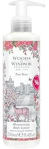 Vellomart Woods of Windsor English Rose Body Lotion 250ml – Nourishing Floral Moisturiser, Hydrating Skincare, Luxury Rose Scent