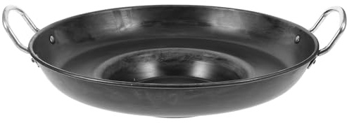ARTSEWPLY Sartén Cóncava Antiadherente Multifuncional 32 Cm Hierro para Tortillas y Filetes Cocina Doméstica y Camping