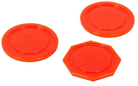 EastPoint Sports Air Hockey Pucks - 3 Pucks: 2 Round + 1 Octagonal, Replacement Pucks for Air Hockey Table