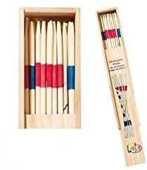 Jeu de Mikado coffret en bois Jeu d'adresse de patience Enfant 5 ans + - 18 cm
