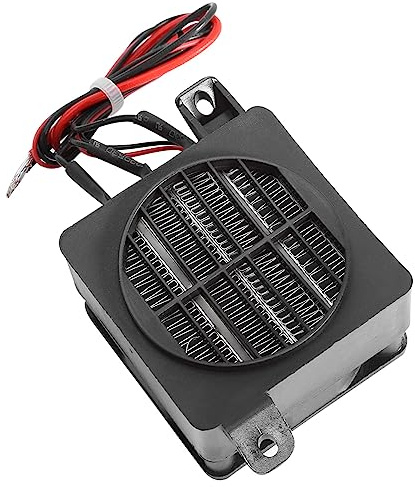 Akozon Constant Temperature PTC Fläkt Car Heater Small Space Heating Incubator (12V 150W)