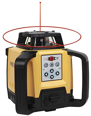 PREXISO 8250395 - Nivel láser rotativo horizontal y vertical PR500HV
