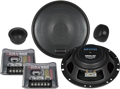 Crunch DSX6.2C 2-Wege Einbau-Lautsprecher 200 W Inhalt: 1 St.