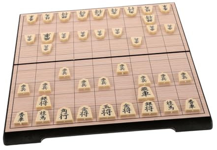 BCOATH Faltbares Magnetisches Schachbrett Für Japanisches Schach Tragbares Tischspiel Für Erwachsene Und Strategisches Denkspiel Für Ganze Familie