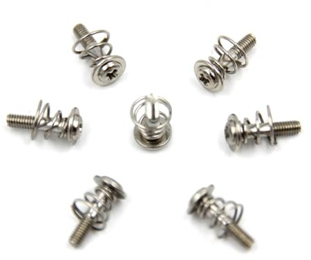 VDLLQYN, PC-fläktskruvar 30st M2,5x12,7mm korsskruv med bricka fjäder Grafikkorts kylare,Fläktskruvar