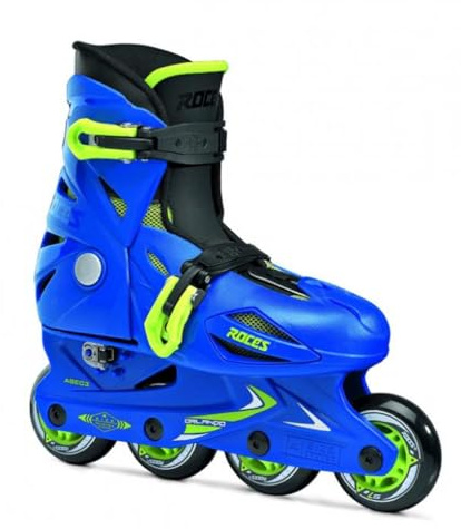 Roces Kinder Inline-Skates Orlando 3, Blue-Lime, 36-40, 400687