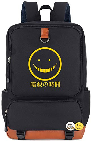 Roffatide Anime Assassination Classroom Sac à Dos de Classe Koro Sensei Imprimé Livre Sac Ordinateur Portable Sac d'école