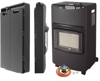 Poêle à gaz butane ou propane à infrarouge pliable 4200 W, poêle céramique à gaz basse consommation et petit.