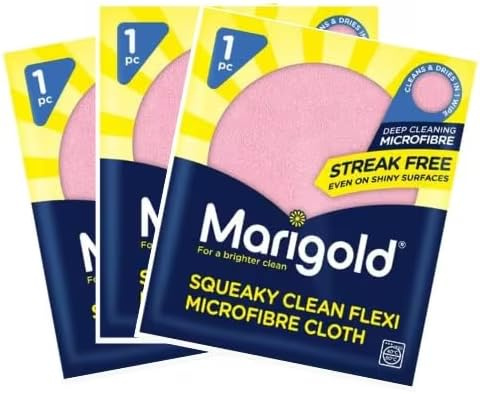 BBliss 3 x Ultra-Absorbent Microfiber Cloth - Lint-Free Towels for Streak-Free Shine on Shiny Surfaces - Squeaky Clean Performance