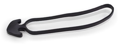 DOJA Industrial | Attache Plante TENDEUR Elastique 10cm | Pack 100 | Clips Plantes avec Crochet Forme d'Ancre | Mini Tendeurs pour Bache Piscine | Sandow Elastique Tuteur Bambou Tomate Jardin Plantes