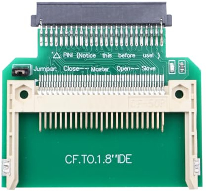 POFET CF Card Adapter CF to IDE 50pin 1.8 Inch IDE Hard Drive SSD Converter Adapter,CF Compact Flash Memory Card
