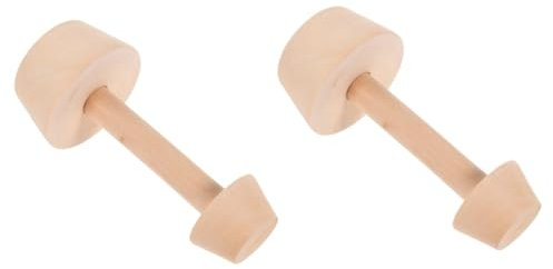 Cabilock 2 Piezas Molde De Tarta De Huevo Moldeador De Para Sarten Macarrón Moldes Cajas De Tarta De Aluminio Cacerola Sartenes De Aluminio Revestimientos Horno Enrejado Madera