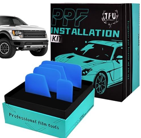 Split - Kit de instalación para envoltura de coche, 5 piezas, equipo de película para vitrina moto, baño, coche, casa, ducha, furgoneta