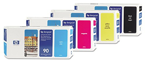 HP C5056A 90 Druckkopf und Druckkopfreiniger magenta