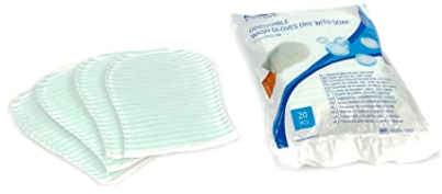 Romed Guantes de lavado seco desechables con jabón (1 x 20 unidades)
