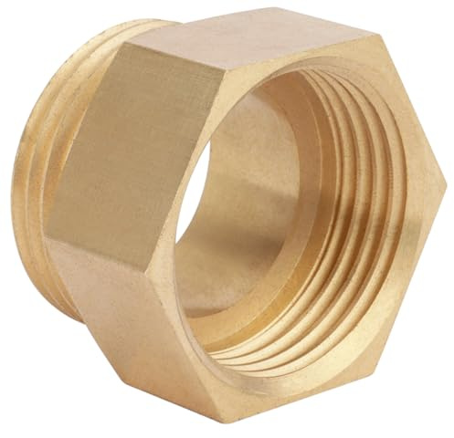 Boutté 2111471 Mamelon laiton égal mâle-femelle 15x21