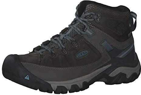 KEEN Damen Targhee 3 Mid Waterproof Wanderstiefel, Magnet/Atlantic Blue, 37.5 EU