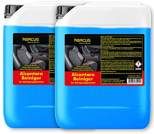 ABACUS® Tornador Alcantarareiniger, Tornador Alcantara-Reiniger, Tornador-Reiniger, gebrauchsfertig für Reinigungspistolen und Druckluftpistolen – Tornador Alcantarareiniger 10 Liter (1086.10)