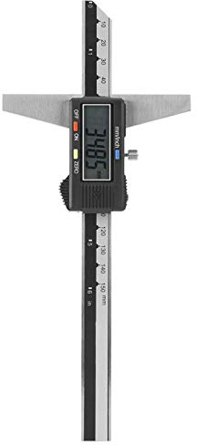 Tiefenmesser, hohe Genauigkeit Tiefenmessschieber Edelstahl Digitaler Tiefenmesser Tiefenmesswerkzeug 0 150 mm 0,01 mm