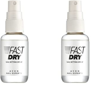 2 x Avon Nail Experts Fast Dry Nail Setting Spray