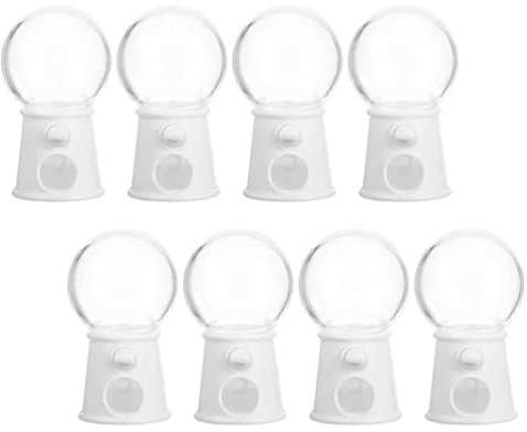 NUOBESTY 8stücke Süßigkeitenautomat Für Junge Mädchen Kreative Candy Maschine Gummiballspender Hand-augen-koordinationsspielzeug Für Geburtstage Und Feiern