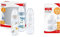 NUK First Choice+ Baby Bottles Set | 0-6 Months | Temperature Control | Anti Colic Vent | 300 ml & First Choice+ Baby Bottle Teat, 0-6 Months, Silicone with Small Feed Hole, Anti-Colic, 2 Count