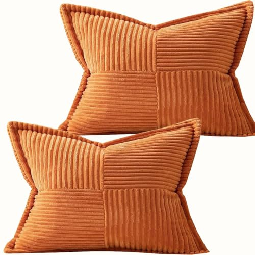 ILiemao Fundas para Almohadones 40x40 50x70 30x50 Juego de 2 Decoracion Hogar Funda para Cojin Sofa Cama Salon de Estar Dormitorio Sillas Jardin Habitación(A10,2 Pieces 30x50cm)