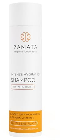 ZAMATA Feuchtigkeitsshampoo für Afro Haar & Locken - Sulfatfrei - 250ml